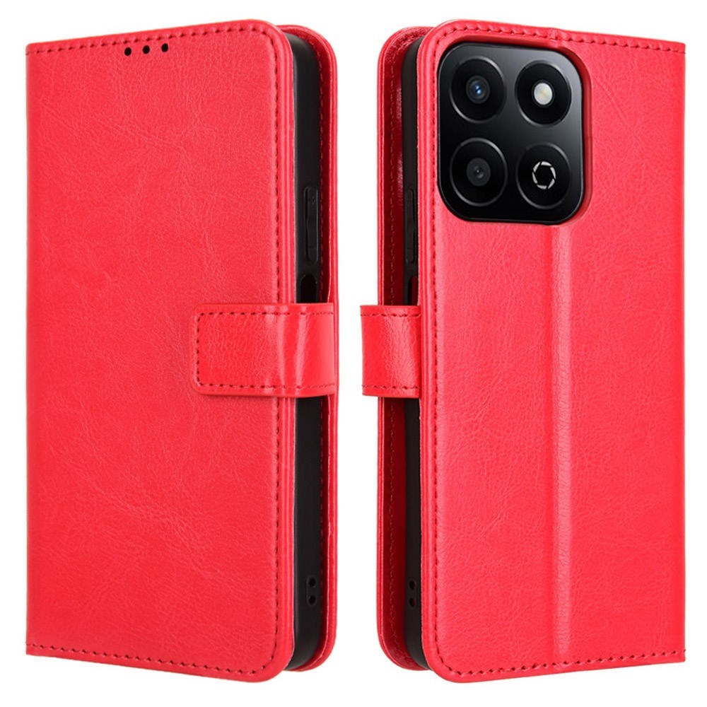 EIDERWOOD Honor 200 Smart Kunstskinn Flip Deksel m. Strop - Rød