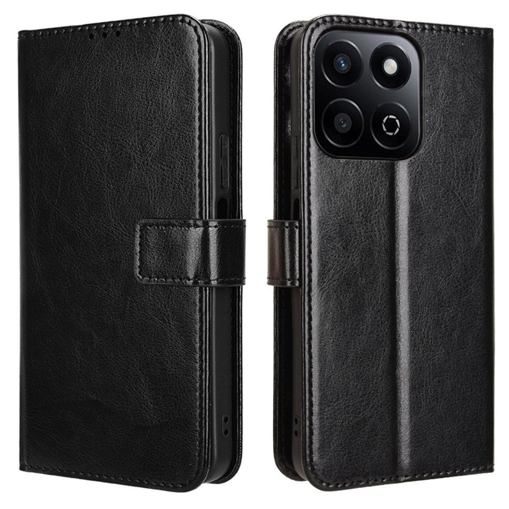 EIDERWOOD Honor 200 Smart Kunstskinn Flip Deksel m. Strop - Svart