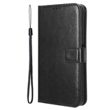 EIDERWOOD Honor 200 Smart Kunstskinn Flip Deksel m. Strop - Svart