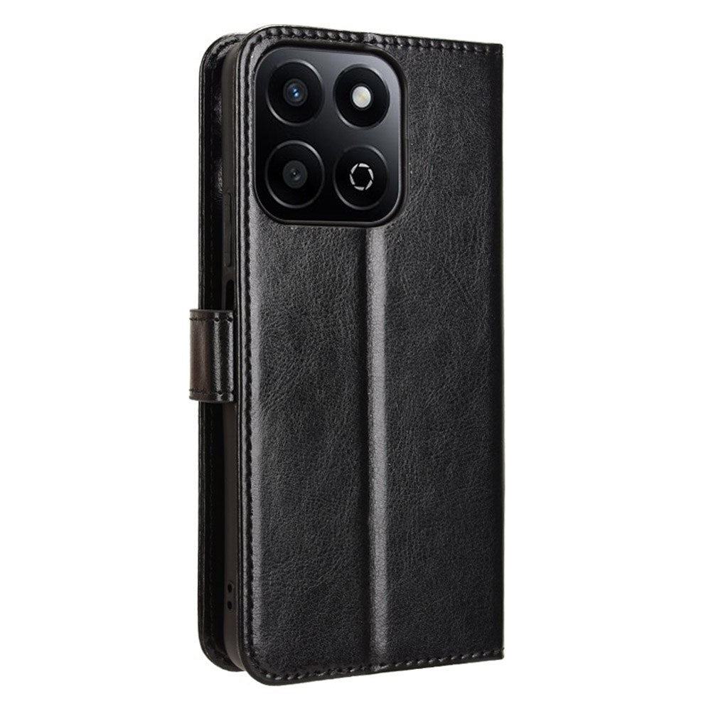 EIDERWOOD Honor 200 Smart Kunstskinn Flip Deksel m. Strop - Svart
