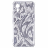 EIDERWOOD Samsung Galaxy Xcover 7 Fleksibelt Plast Deksel med 4 Forskjellige Bakgrunner - Gjennomsiktig / Multi