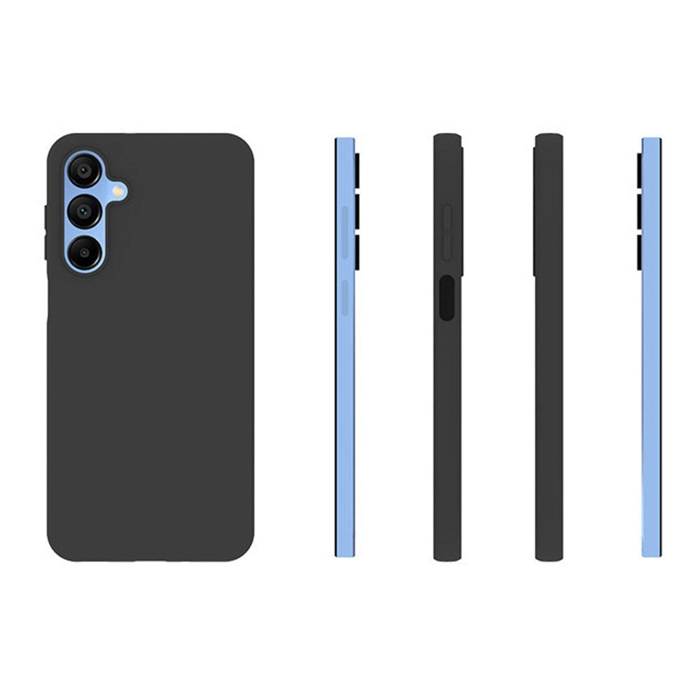 EIDERWOOD Samsung Galaxy A16 (4G/5G) - Matt Fleksibelt Plast Deksel - Svart