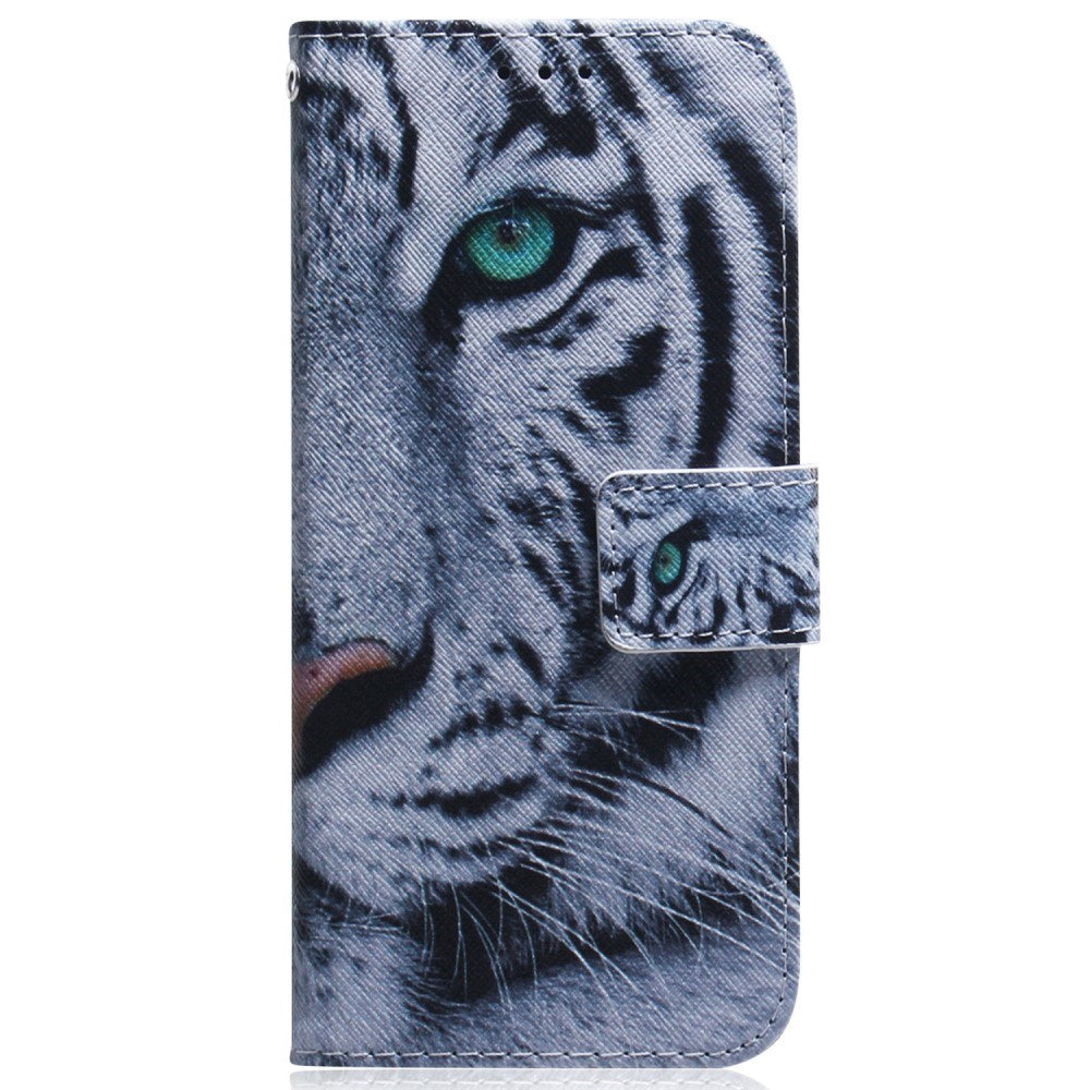 EIDERWOOD OnePlus Nord 4 (5G) Kunstskinn Deksel med Lommebok og Trykk - Tiger