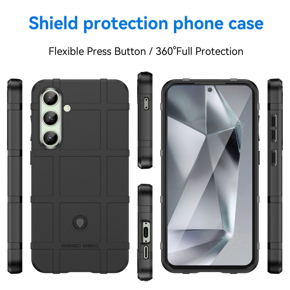 EIDERWOOD Samsung Galaxy S24 FE Rugged Shield Håndverker Deksel - Svart