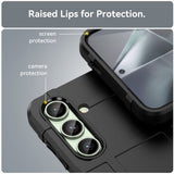 EIDERWOOD Samsung Galaxy S24 FE Rugged Shield Håndverker Deksel - Svart