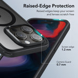 IPhone 16 ESR Hybrid Deksel - MagSafe Kompatibelt - Gjennomsiktig / Svart