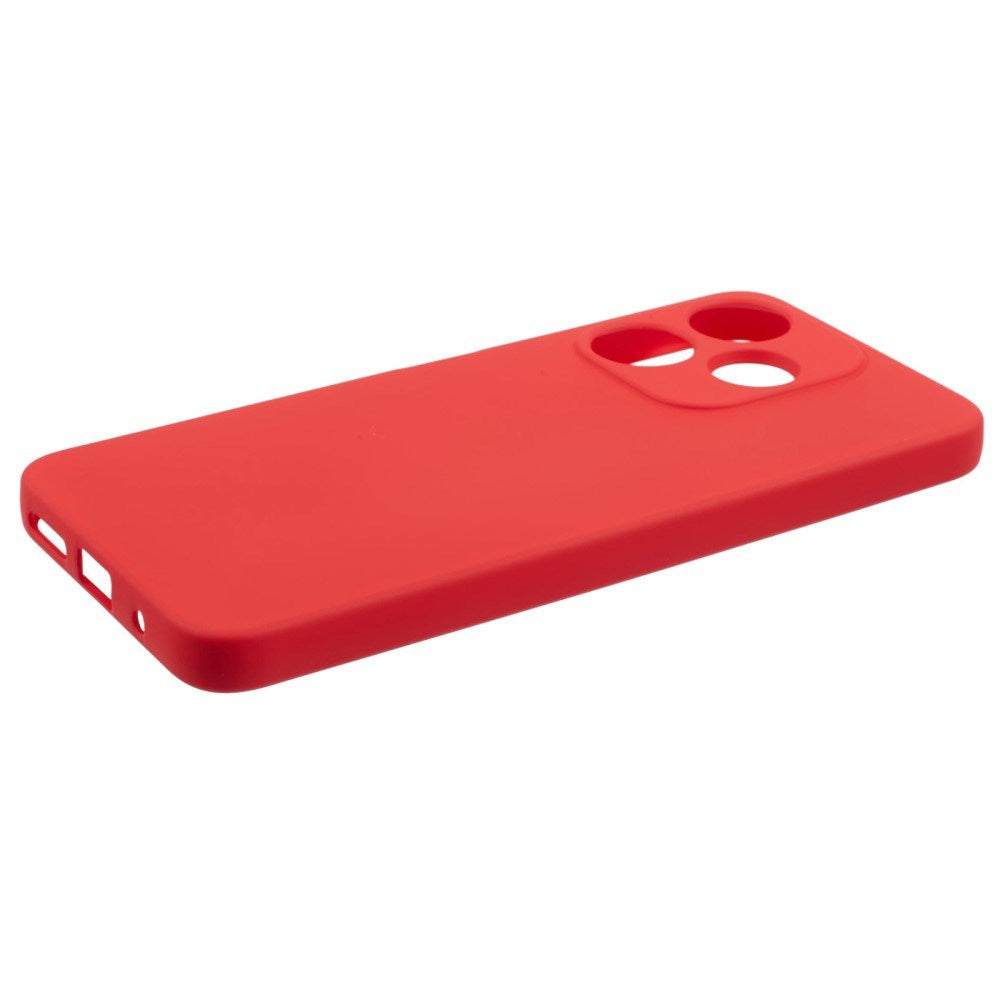 EIDERWOOD Xiaomi Redmi 13 Bakdeksel i Fleksibelt Plast - Rød