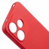 EIDERWOOD Xiaomi Redmi 13 Bakdeksel i Fleksibelt Plast - Rød