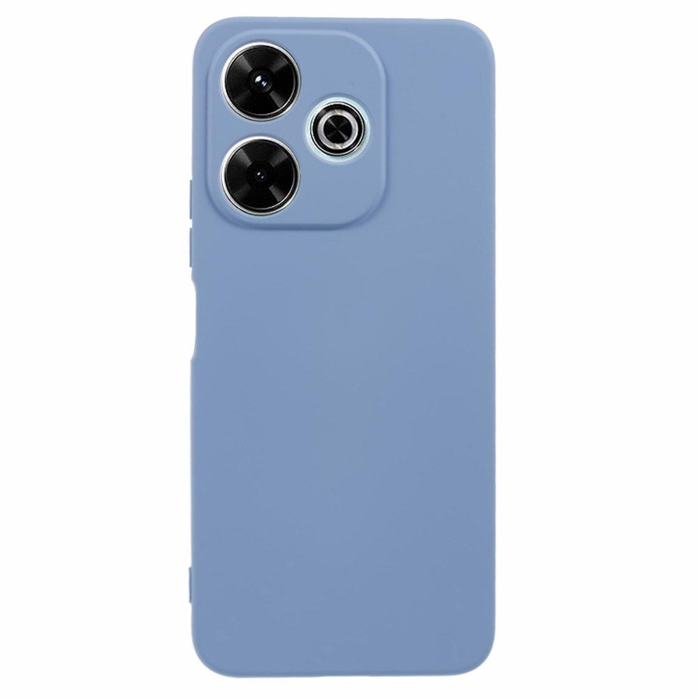EIDERWOOD Xiaomi Redmi 13 Bakdeksel i Fleksibelt Plast - Blå