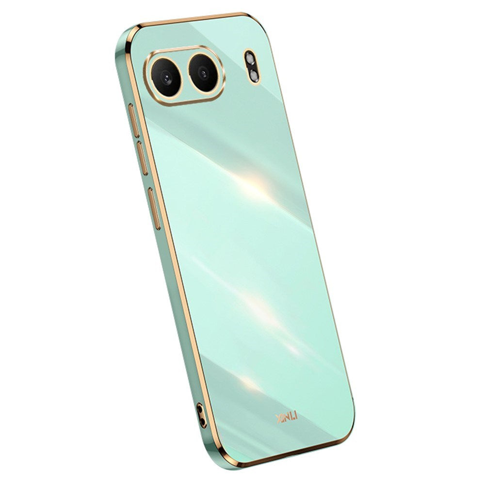 EIDERWOOD OnePlus Nord 4 Deksel med Metallramme - Fleksibel Plast - Turkis