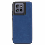 EIDERWOOD Motorola Edge 50 Neo Kunstskinn Bak Deksel - Blå