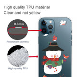 EIDERWOOD iPhone 16 Pro Fleksibelt Juledeksel i Plast - Søt Snømann
