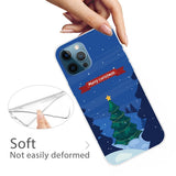 EIDERWOOD iPhone 16 Pro Fleksibelt Plast Jul Deksel - Merry Christmas - Juletre