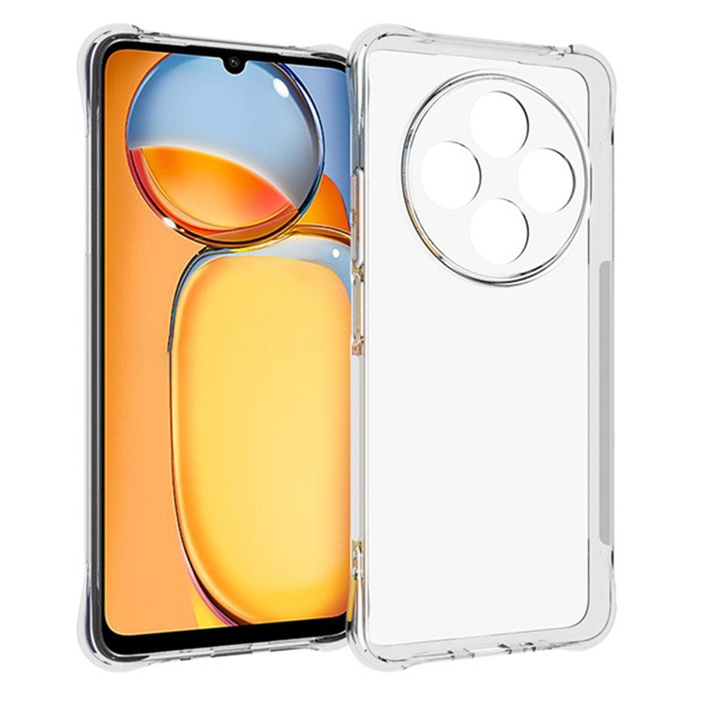 EIDERWOOD Xiaomi Redmi 14C Fleksibelt Plast Deksel - Gjennomsiktig