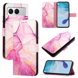 EIDERWOOD OnePlus Nord 4 (5G) Deksel i Kunstskinn med Lommebok og Stropp - Rosa Marmor
