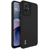 Matte Soft Plastdeksel for Motorola Moto G55 5G - Svart