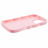 iPhone 16 Pro EIDERWOOD Fleksibelt Plast Wavy Deksel - Rosa