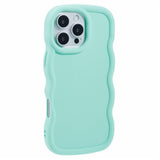 iPhone 16 Pro EIDERWOOD Fleksibelt Plast Wavy Deksel - Blå
