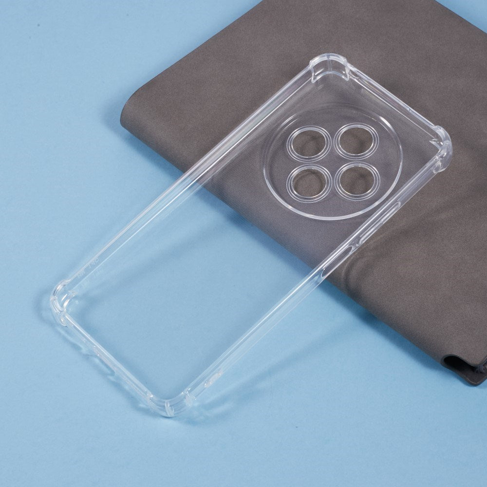 EIDERWOOD Xiaomi Redmi 14C / Poco C75 Plast Deksel m. Støtdempende Hjørner - Gjennomsiktig