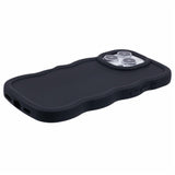 iPhone 16 Pro Max EIDERWOOD Fleksibelt Plast Wavy Deksel - Svart