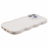 iPhone 16 Pro Max EIDERWOOD Fleksibelt Plast Wavy Deksel - Hvit