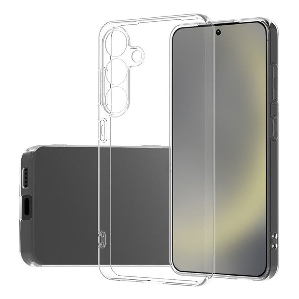 EIDERWOOD Samsung Galaxy S25+ (Plus) Ultra Tynn Fleksibelt Plast Deksel - Gjennomsiktig