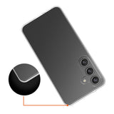 EIDERWOOD Samsung Galaxy S25+ (Plus) Ultra Tynn Fleksibelt Plast Deksel - Gjennomsiktig