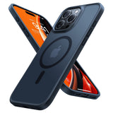 TORRAS iPhone 16 Pro Hybrid Deksel - MagSafe Kompatibel - Svart