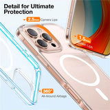 TORRAS iPhone 16 Pro Fleksibelt Plast Deksel - MagSafe Kompatibel - Gjennomsiktig