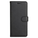 EIDERWOOD OPPO A60 / A40m / A40 Kunstskinn Flip Deksel m. Stropp - Svart