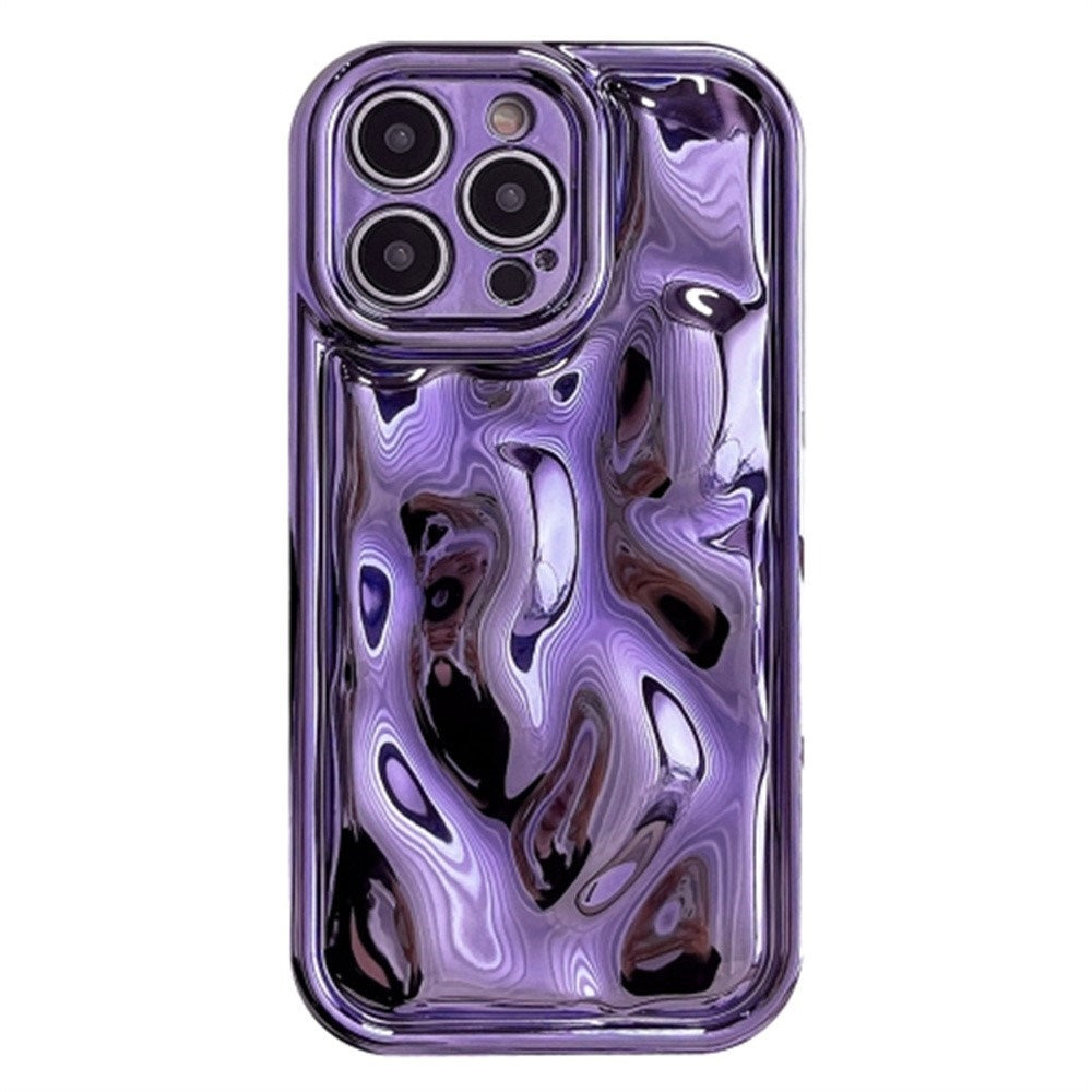 iPhone 16 Pro EIDERWOOD Plast Deksel m. Tekstur - Lilla