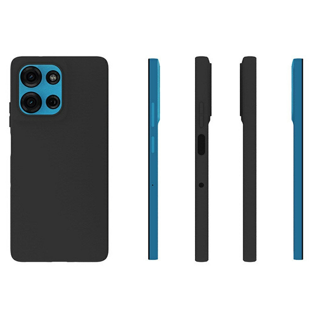 EIDERWOOD Motorola Moto G75 (5G) Fleksibelt Plast Deksel - Svart