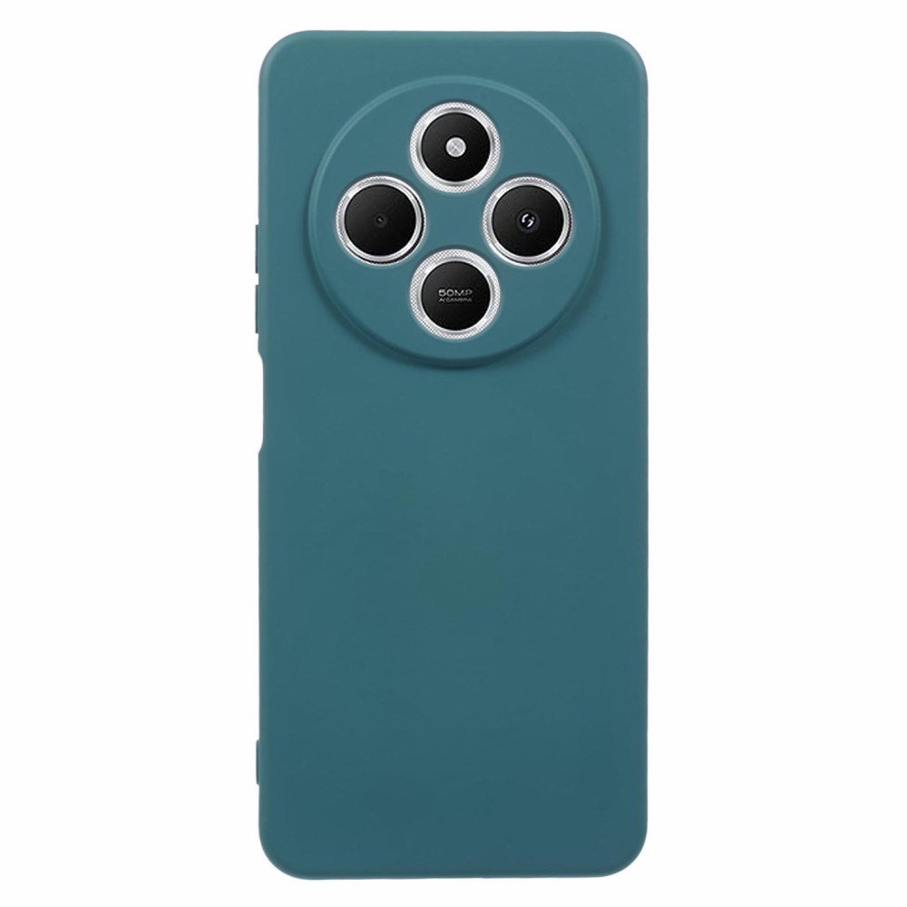 EIDERWOOD Xiaomi Redmi 14C / Poco C75 Fôret Fleksibelt Plast Deksel - Mørkegrønn