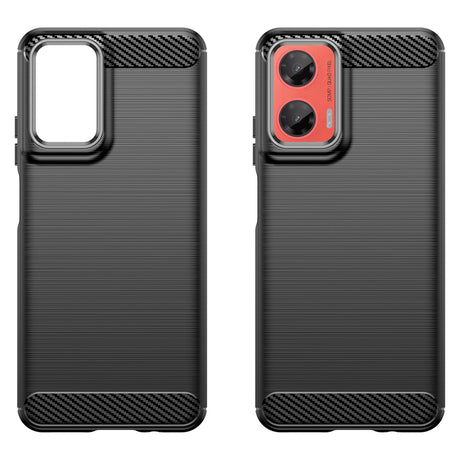 EIDERWOOD Motorola Moto G35 5G DekselCarbon Fiber Texture - Svart