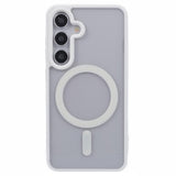 EIDERWOOD Samsung Galaxy S23 FE Hybrid Deksel - MagSafe Kompatibel - Hvit