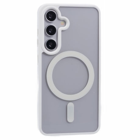 EIDERWOOD Samsung Galaxy S23 FE Hybrid Deksel - MagSafe Kompatibel - Hvit