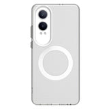 EIDERWOOD OnePlus Nord CE4 Lite (5G) Hybrid Plast Deksel - MagSafe Kompatibel - Gjennomsiktig / Hvit