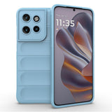 EIDERWOOD Motorola Edge 50 Neo / ThinkPhone 25 Fleksibelt Plast Deksel - Lyseblå