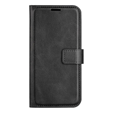 Praktisk Etui for Motorola Moto G35 5G i PU Lær - Svart