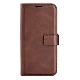 Praktisk Etui for Motorola Moto G35 5G i PU Lær - Brun