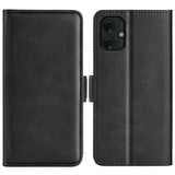 EIDERWOOD Motorola Moto G55 Wallet Flip Deksel i læder med Pung - Svart
