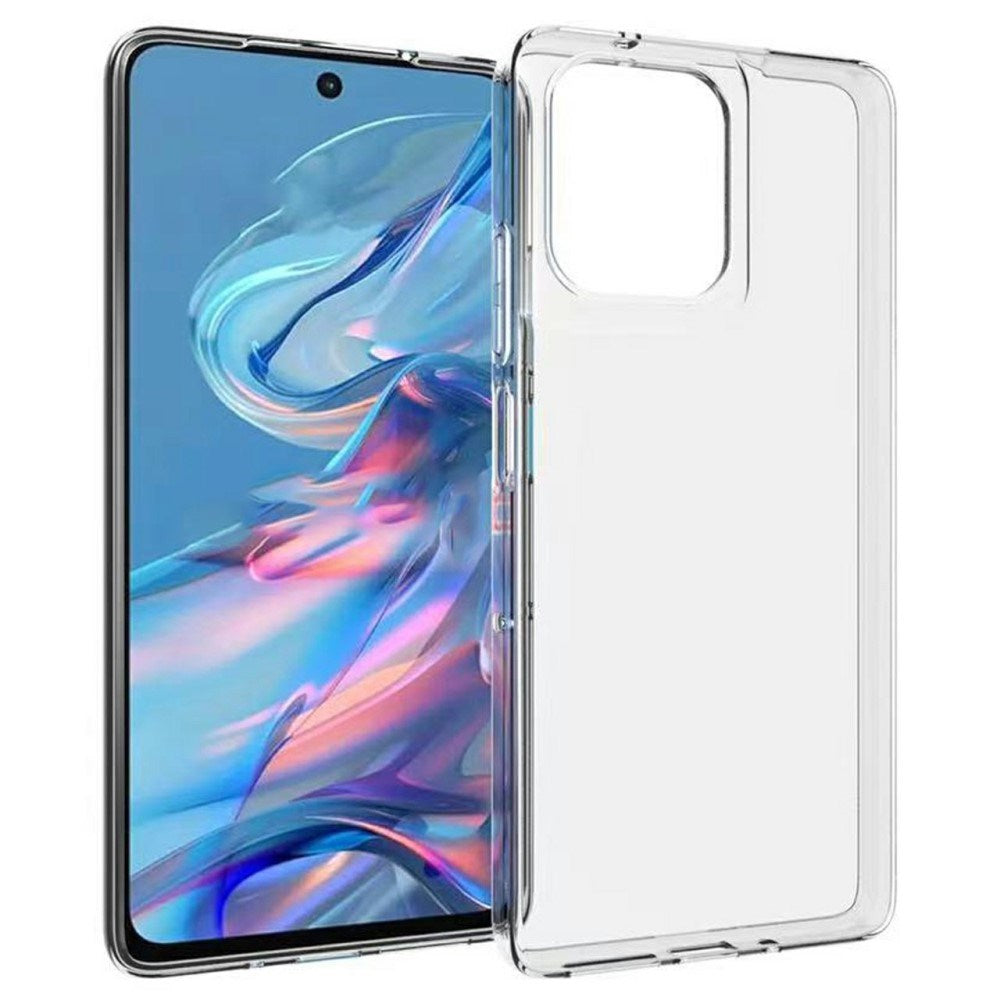 EIDERWOOD Motorola Moto G75 5G Bakdeksel i Fleksibel Plast - Gennomsiktig