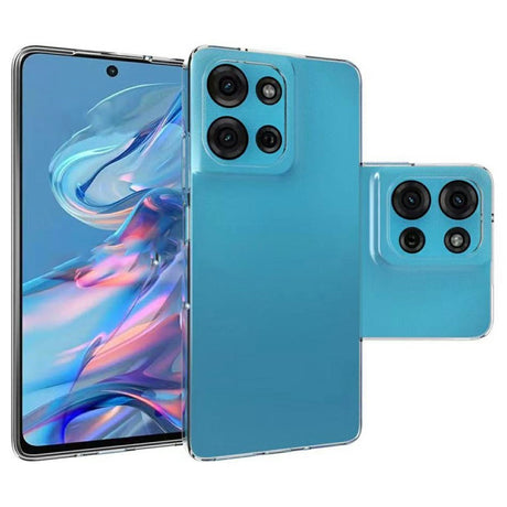 EIDERWOOD Motorola Moto G75 5G Bakdeksel i Fleksibel Plast - Gennomsiktig