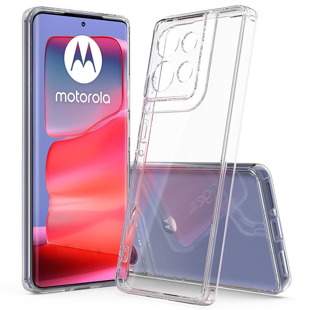 Motorola Edge 60 Neo / 50 Neo / ThinkPhone 25 EIDERWOOD Hybriddeksel - Gjennomsiktig