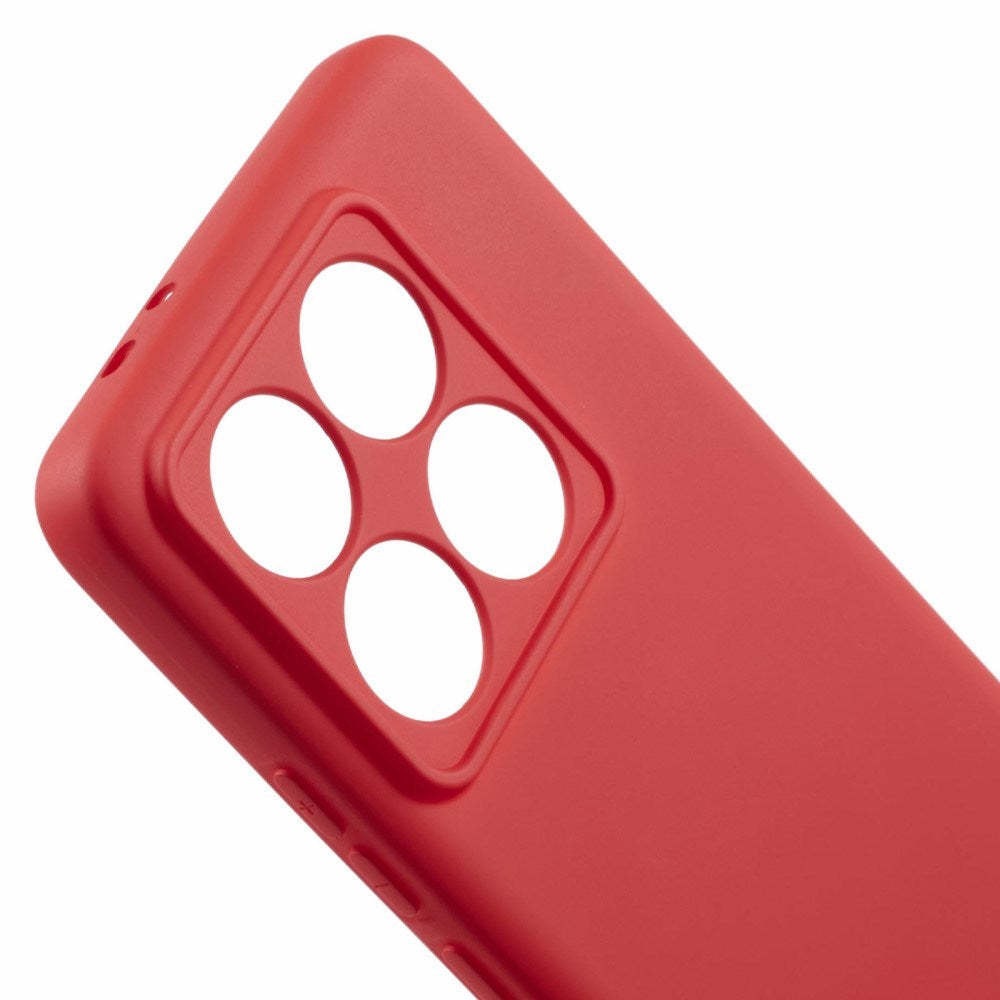 EIDERWOOD Xiaomi 14T Pro Fôret Fleksibelt Plast Deksel - Rød