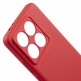 EIDERWOOD Xiaomi 14T Pro Fôret Fleksibelt Plast Deksel - Rød