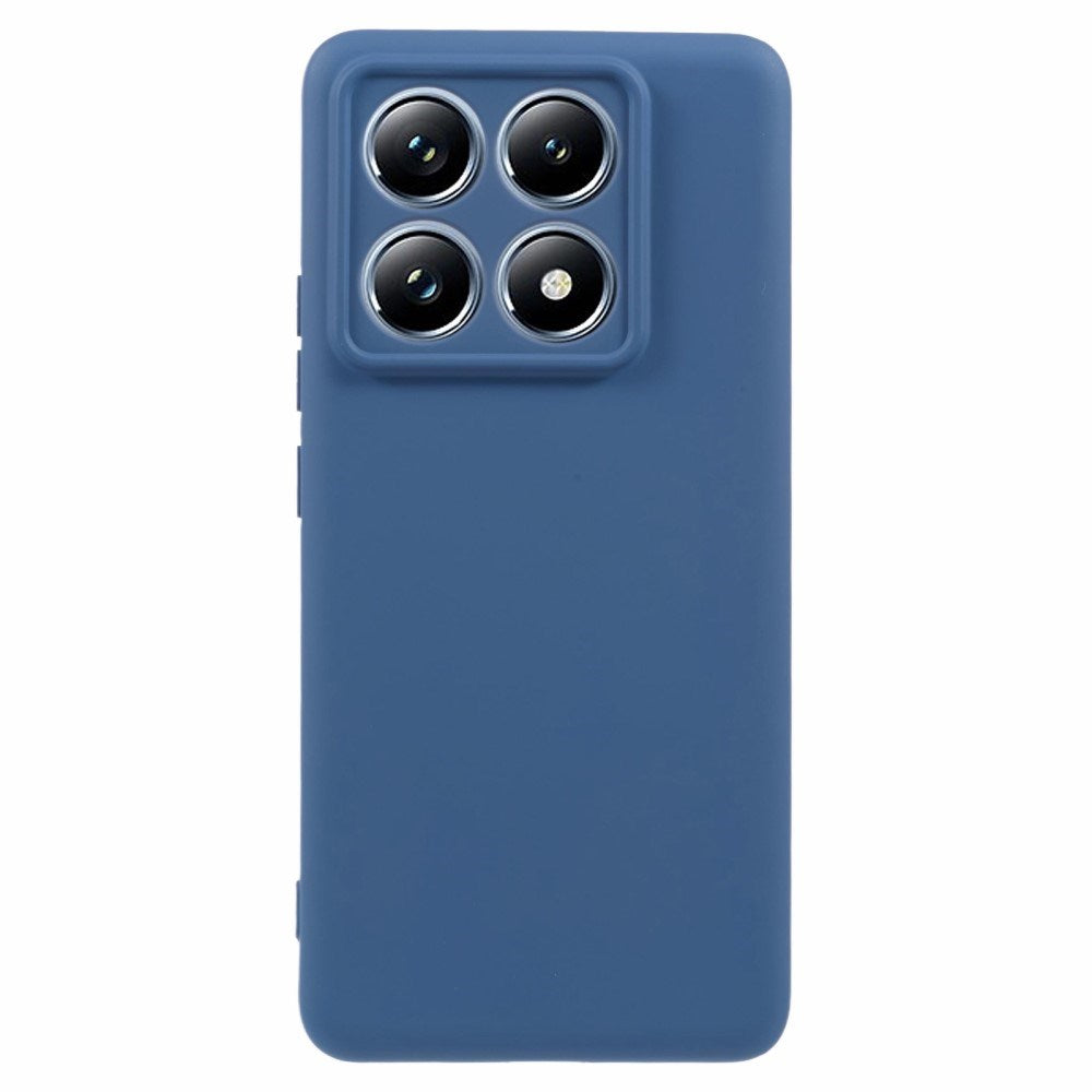 EIDERWOOD Xiaomi 14T Pro Fôret Fleksibelt Plast Deksel - Mørk Blå