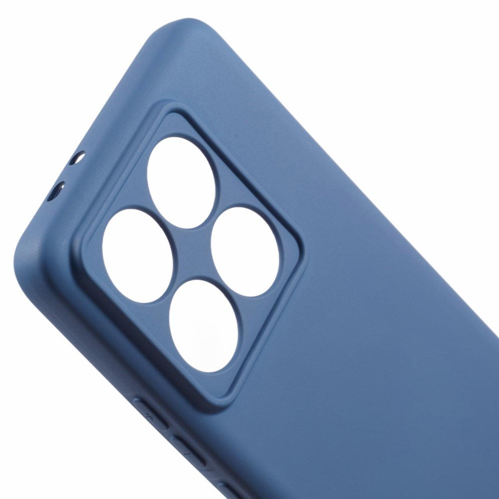 EIDERWOOD Xiaomi 14T Pro Fôret Fleksibelt Plast Deksel - Mørk Blå