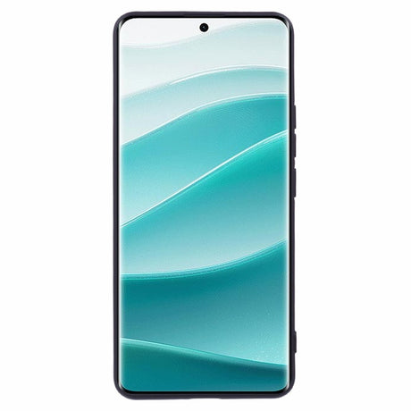 EIDERWOOD Xiaomi Redmi Note 14 Pro+ Fôret Fleksibelt Plast Deksel - Svart