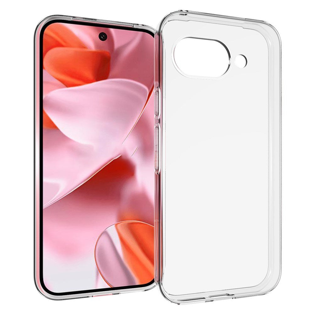 EIDERWOOD Google Pixel 9a Glanset Fleksibelt Plast Deksel - Gjennomsiktig